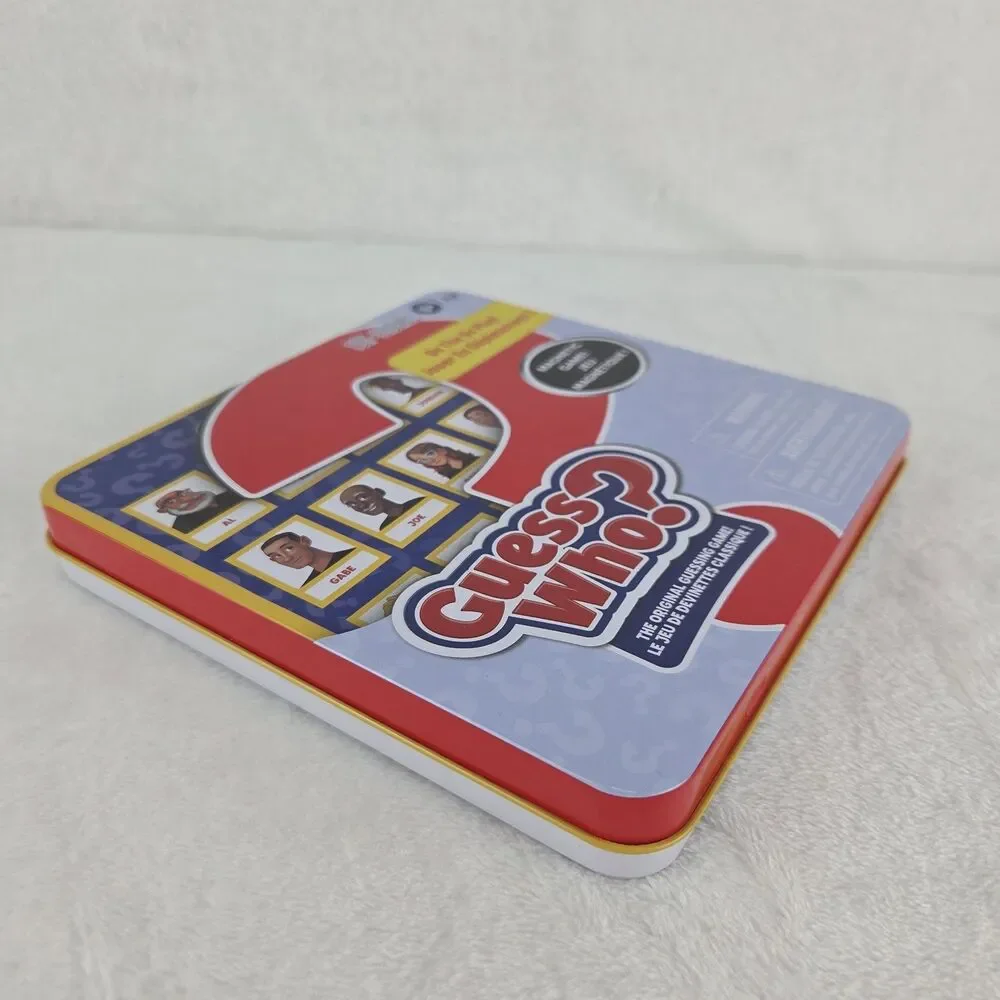 Guess Who Travel‎ Tin Game 2024 Magnetic Edition New Open Box Complete